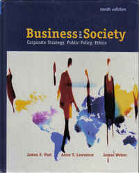 Sustainable Business: Busienss and Society - Corporate strategy, public policy, ethics