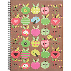 Stationery: Ecojot Kids Sketchbook 6 x 9' - Apples