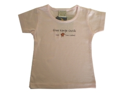 T-Shirts: Baby - Free Range Chick - Organic