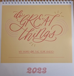 Bookstore: Do Great Thing Desk Calendar 2023